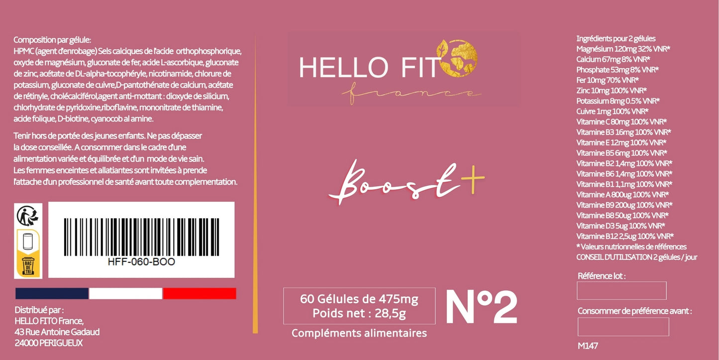 N°2 BOOST +