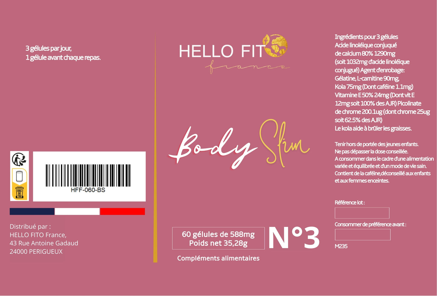 N°3 BODY SLIM
