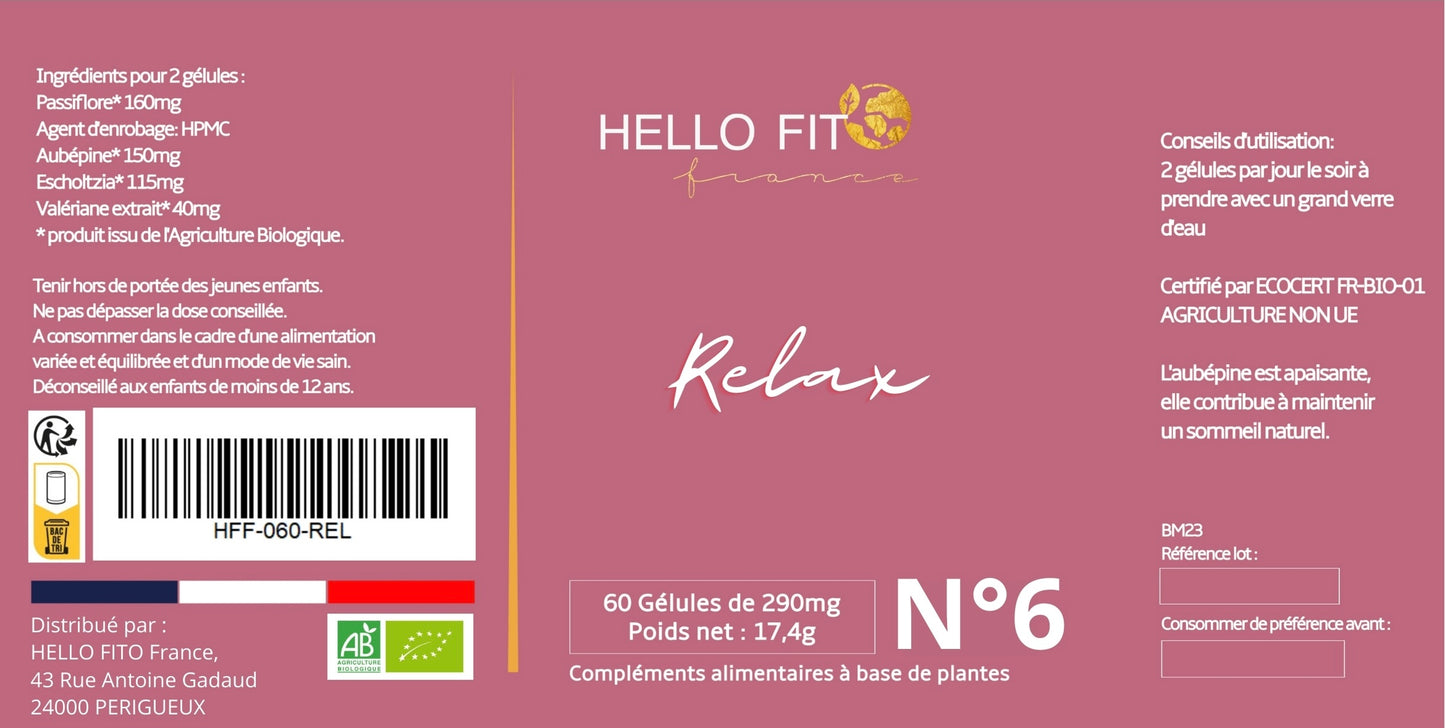 N°6 RELAX