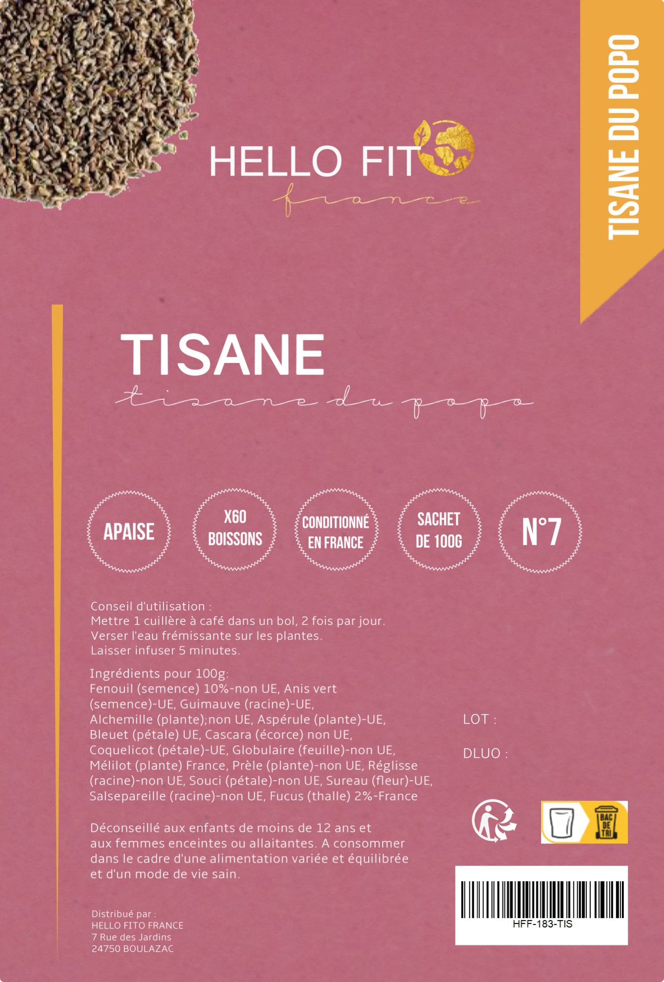 TISANES by HELLO FITO®